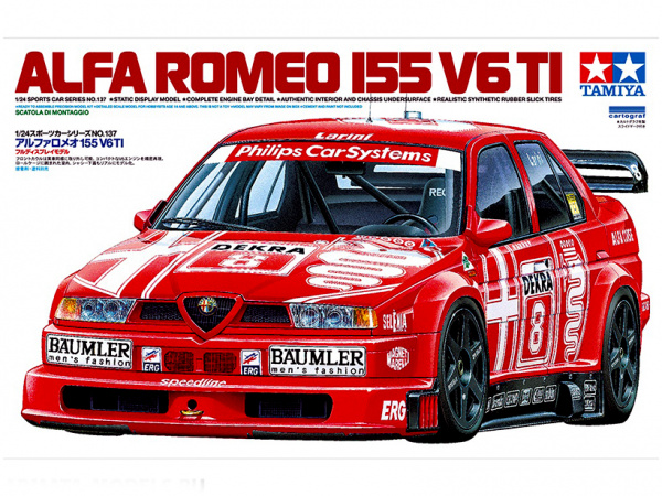 24137 Tamiya Alfa Romeo 155 V6 TI (1:24)