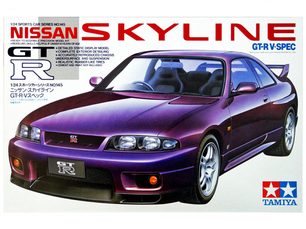 24145 Tamiya Nissan Skyline GT-R V-Spec (1:24)
