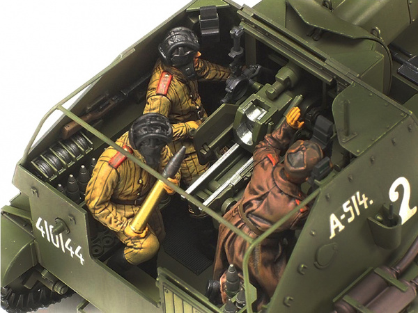 35348 Tamiya Советское самоходное орудие СУ-76М, с тремя фигурами (1:35)