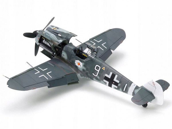 61117 Tamiya Немецкий истребитель Messerschmitt Bf 109 G-6 (1:48)