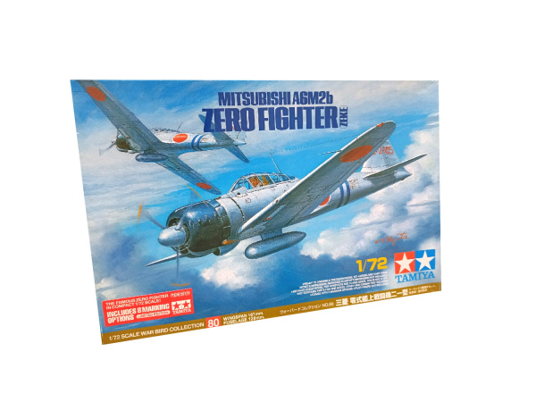 25170 Tamiya Истребитель A6M2b Zero Fighter (Zeke) (1:72)