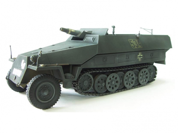 35147 Tamiya Полугусеничный БТР Sd.kfz.251/9 Ausf.D Kanonenwagen. (1:35)