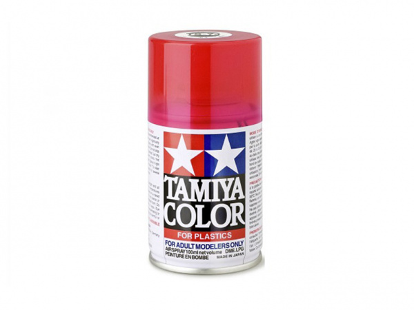 85074 Tamiya TS-74 Clear Red (Ярко-розовая) краска-спрей 100 мл.
