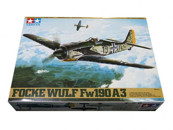 61037 Tamiya Немецкий истребитель Focke-Wulf Fw190 A-3 (1:48)