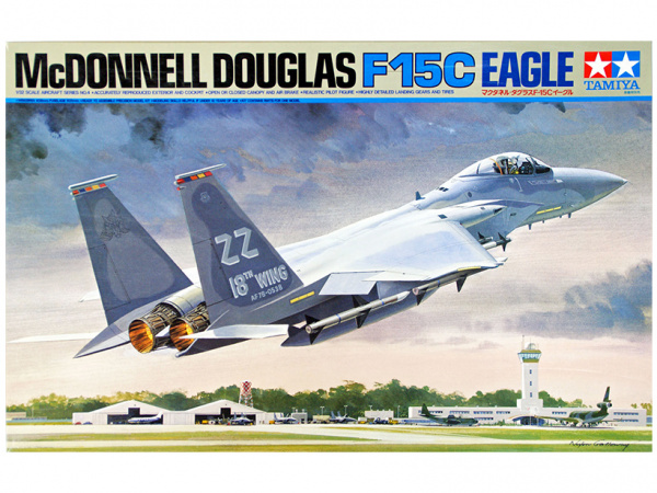 60304 Tamiya Американский истребитель McDonnell Douglas F-15C Eagle (1:32)