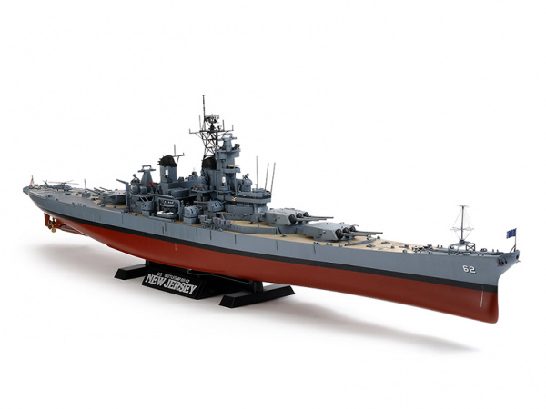 78028 Tamiya Американский линкор BB-62 "New Jersey" (1:350)