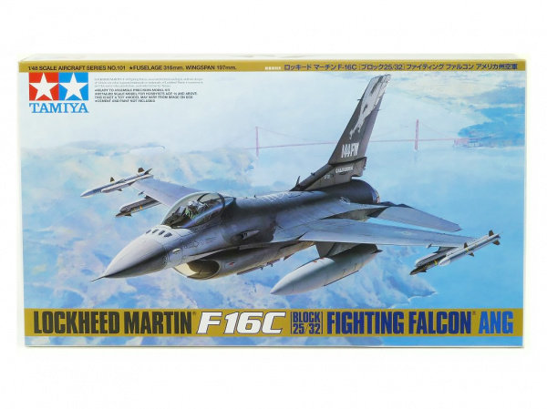 61101 Tamiya Lockheed Martin F-16C Block 25/32 (1:48)