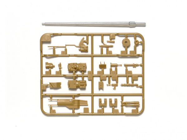 12664 Tamiya Металлический ствол для модели 35345 Panther Type D (1:35)