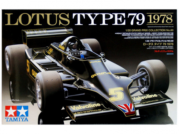 20060 Tamiya Гоночный автомобиль Lotus Type 79 1978 (1:20)
