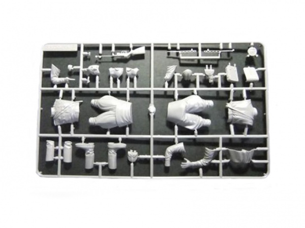 36314 Tamiya Фигура Советский офицер с автоматом ППШ "WWII Russian Field Commander" (1:16)