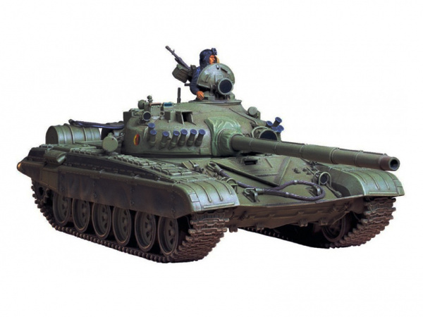 35160 Tamiya Советский танк 72М1 с металлическими решетками радиатора и 1 фигурой (1:35)