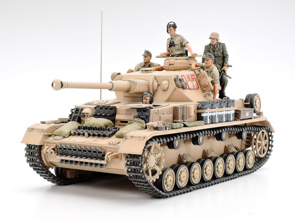 35378 Tamiya Немецкий танк Panzerkampfwagen IV Ausf.G ранний (5 миниатюр) (1:35)