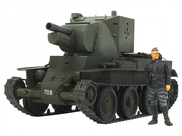 35318 Tamiya Финское штурмовое орудие БТ-42 с набором фототравления и 1 фигурой (1:35)