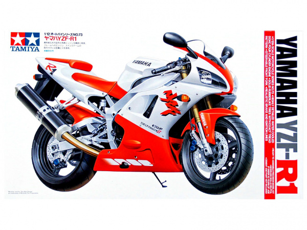 14073 Tamiya Мотоцикл Yamaha YZF R-1 (1:12)