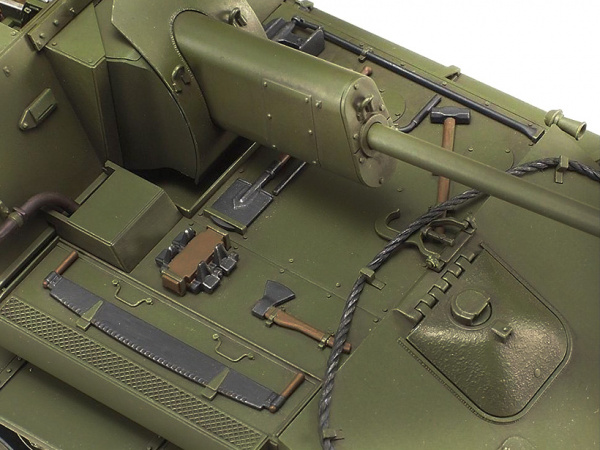 35348 Tamiya Советское самоходное орудие СУ-76М, с тремя фигурами (1:35)