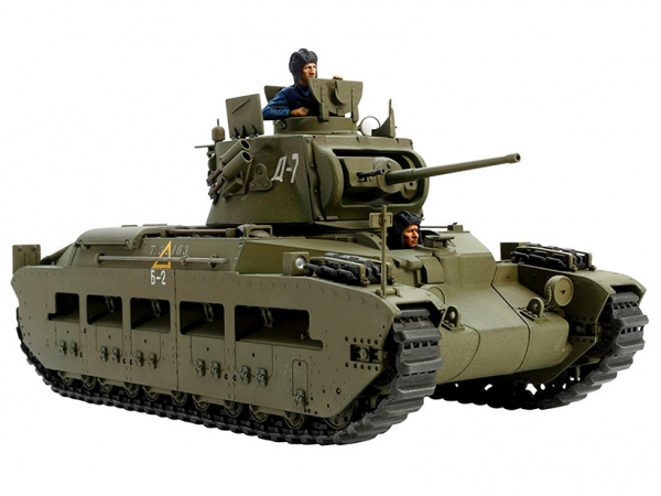 35355 Tamiya Танк Matilda MK III/IV в Красноармейском варианте в комплекте с 2-мя фигурами (1:35)