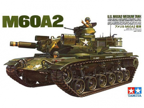89542 Tamiya Американский средний танк M60A2 с двумя фигурами (1:35)
