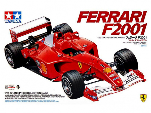 20052 Tamiya Ferrari F2001 (1:20)