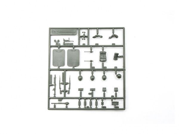 35016 Tamiya Немецкие мотоциклисты на BMW R75 с коляской 4 фигуры (1:35)