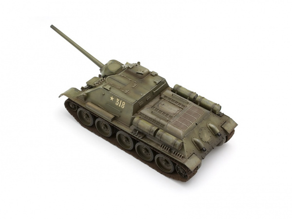 35072 Tamiya Советская самоходная артиллерийская установка СУ-85 с 1 фигурой (1:35)