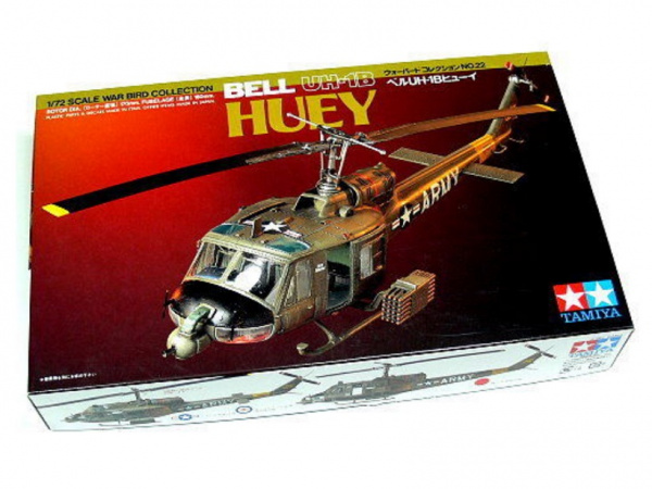 60722 Tamiya Американский многоцелевой вертолёт Bell UH-1B Huey (1:72)
