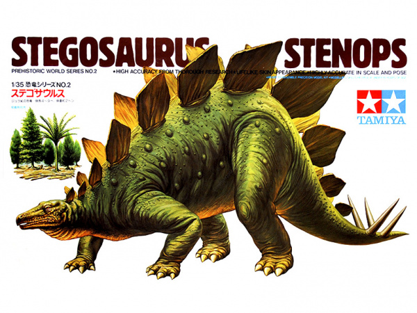 60202 Tamiya Stegosaurus Stenops (1:35)