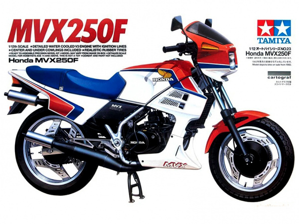 14023 Tamiya Мотоцикл Honda MVX250F (1:12)