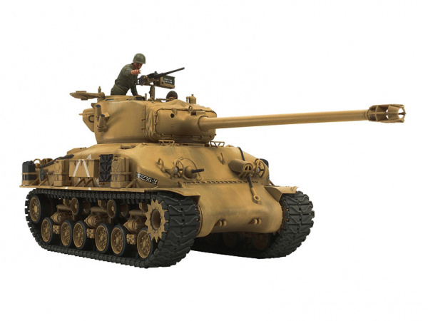 35323 Tamiya Израильский танк M51 Super Sherman с 2-мя фигурами (1:35)