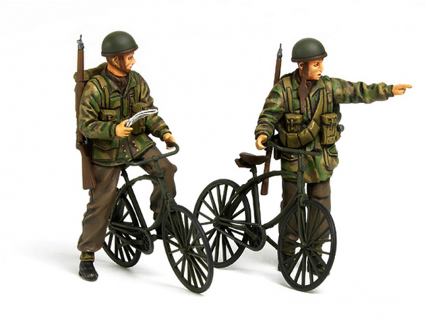 35333 Tamiya Английский военный патруль на велосипедах ( две фигуры) (1:35)
