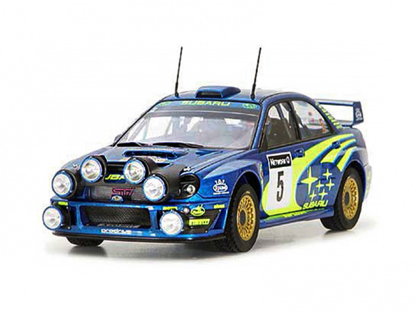 24250 Tamiya Subaru Impreza WRC 2001 Rally of Great Britain (1:24)