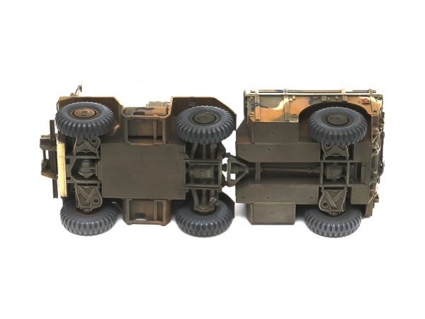 35330 Tamiya Американский автомобиль 6x6 M561 Gamma Goat с фигурой водителя (1:35)
