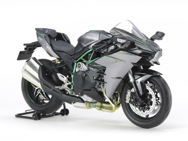 14136 Tamiya Мотоцикл Kawasaki Ninja H2 Carbon (1:12)